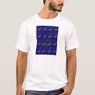 French Blue  Safari  Lets Go Zebra  Hakuna Matata  T-Shirt