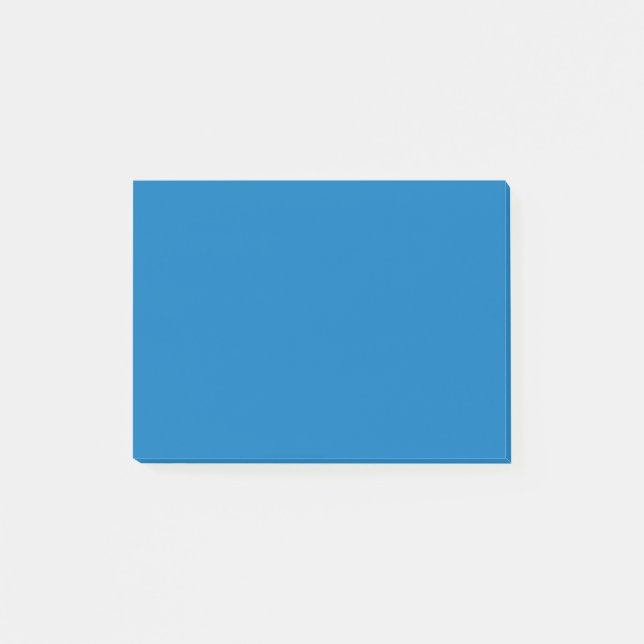 French Blue Solid Colour Post-it Notes (Front)