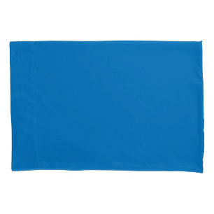 French Blue Solid Pillowcases