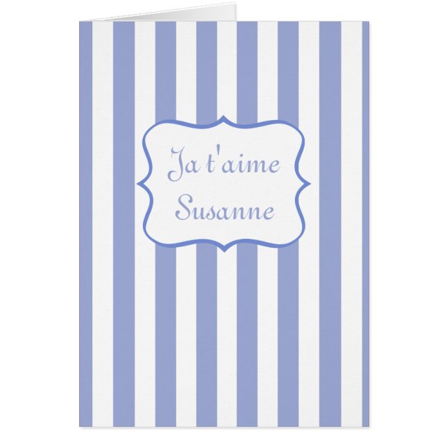 French Blue Stripes (Front)