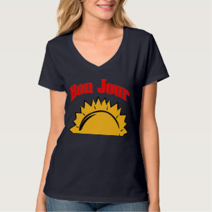 French, Bon Jour Sun Up T-Shirt