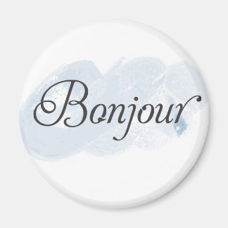 French Bonjour Magnet