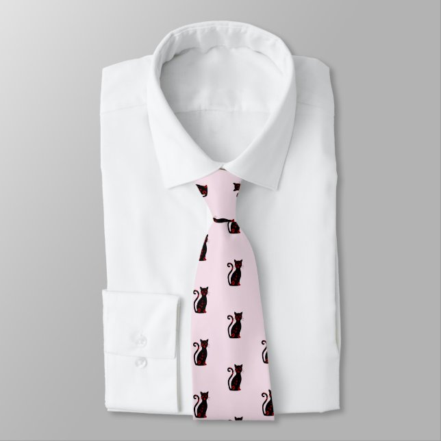 French:Bonne Soiree Neck Tie (Tied)