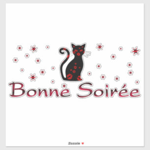 French:Bonne Soiree Sticker