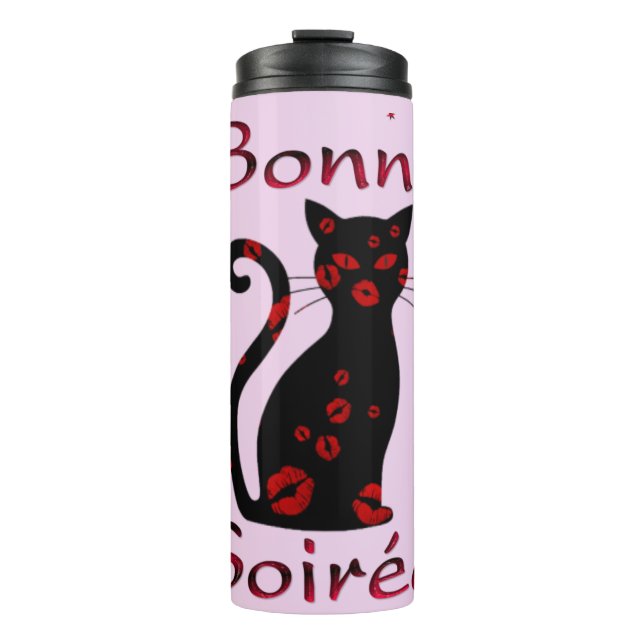 French:Bonne Soiree Thermal Tumbler (Front)