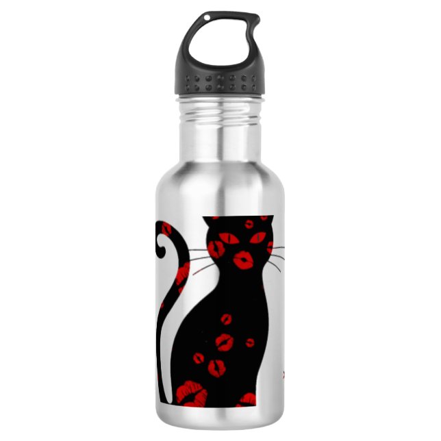 French:Bonne Soiree Water Bottle (Front)