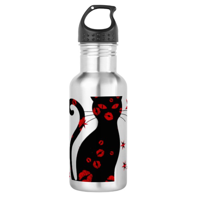 French:Bonne Soiree Water Bottle (Front)