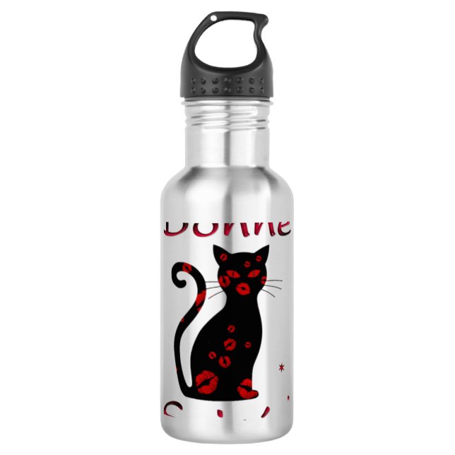 French:Bonne Soiree Water Bottle (Front)