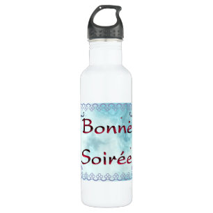 French:Bonne Soiree Water Bottle
