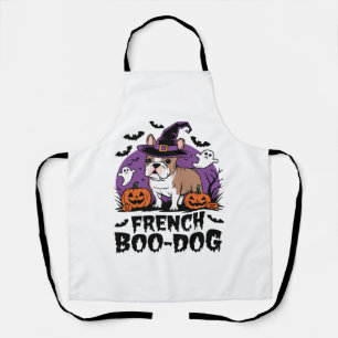 French Boo Dog – the Spookiest Pup Apron