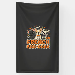 French Boo Dogs Halloween French Bulldog Design_1 Banner