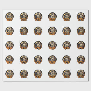 French Boo-Dogs Halloween French Bulldog Design_1 Wrapping Paper