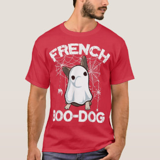 French BooDog Funny Halloween, French Bulldog Scar T-Shirt