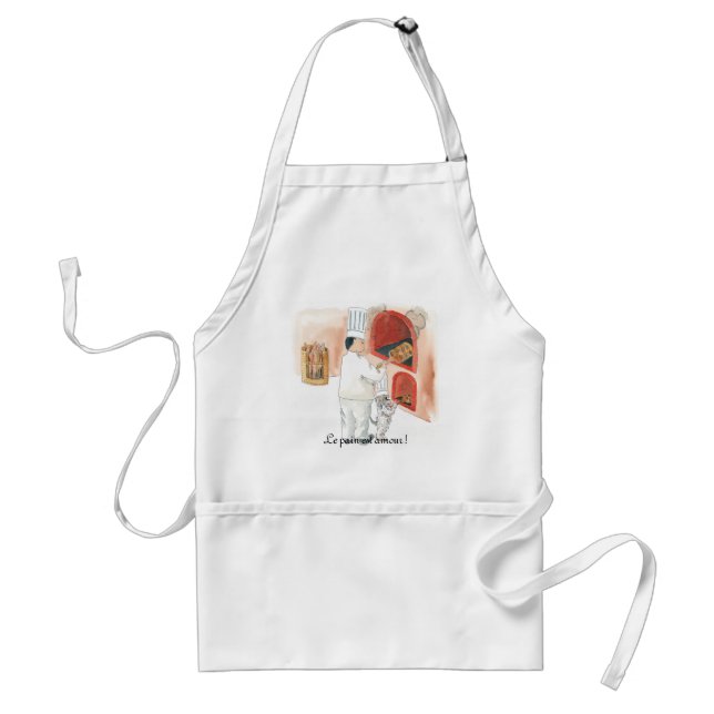 French Bread Baking Apron (Front)
