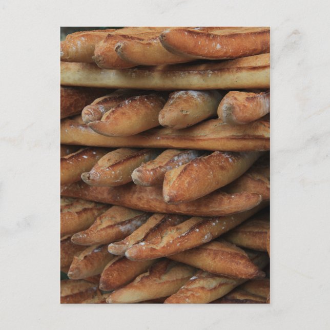 French bread by ProvenceProvence Postcard (Front)