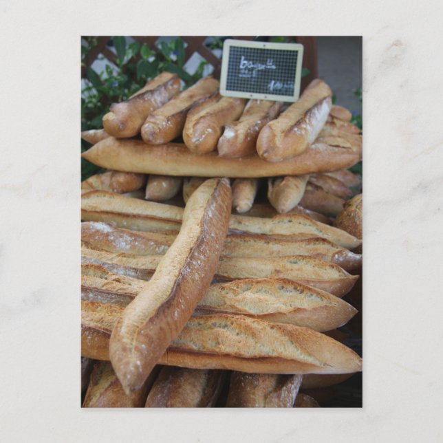 French bread by ProvenceProvence Postcard (Front)