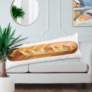 French Bread Stick Baguette Funny Personalised Body Cushion