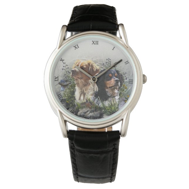 French Brittany , Art   Clock Watch (Front)