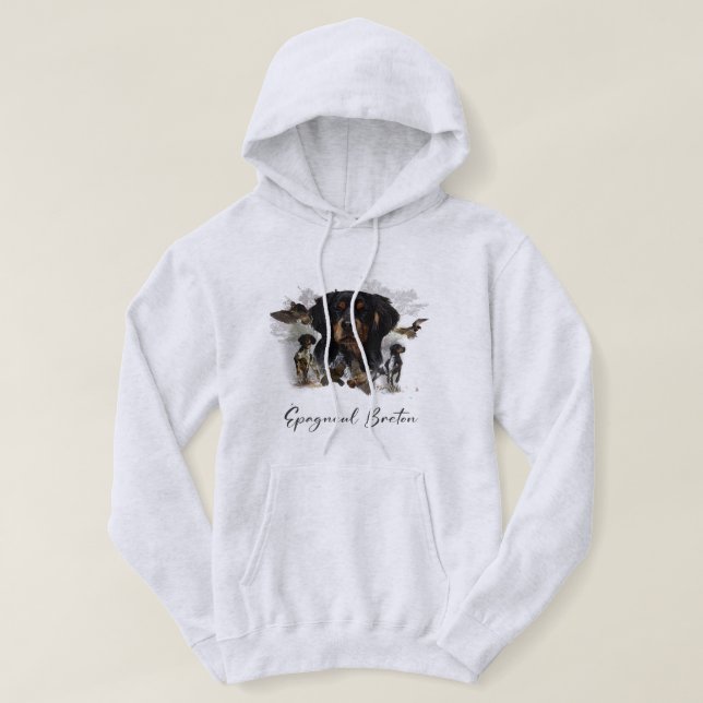 French Brittany , Art   Hoodie (Design Front)