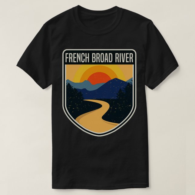 French Broad River T-Shirt (Design Front)