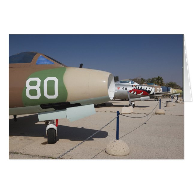 French-built Mystere fighter (Front Horizontal)