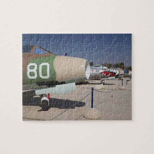 French-built Mystere fighter Jigsaw Puzzle (Horizontal)