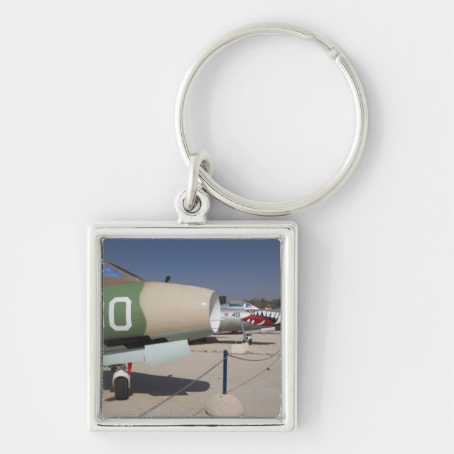 French-built Mystere fighter Key Ring (Front)