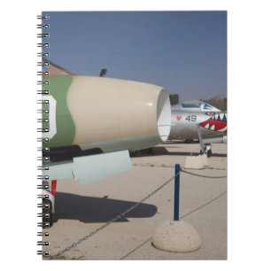 French-built Mystere fighter Notebook
