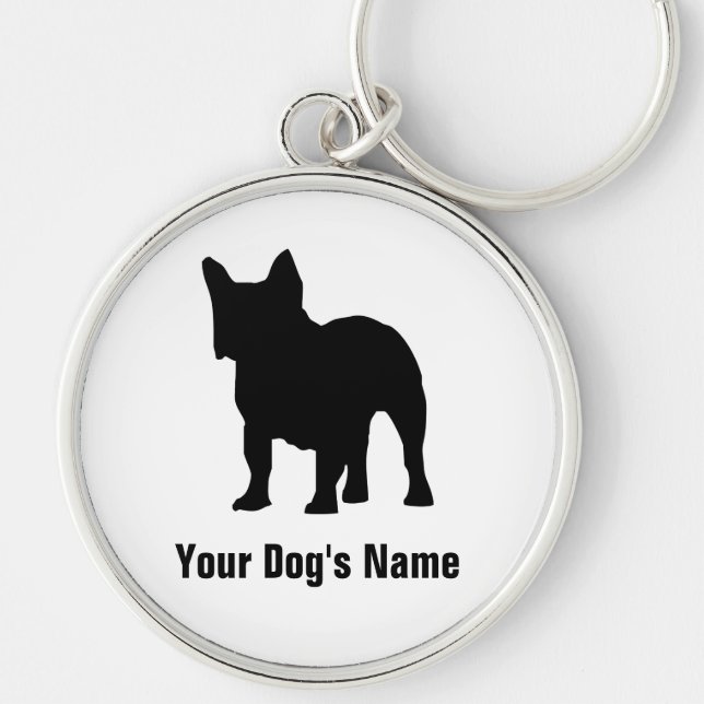 French Bulldog フレンチ・ブルドッグ Key Ring (Front)