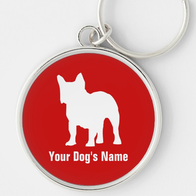 French Bulldog フレンチ・ブルドッグ Key Ring (Front)