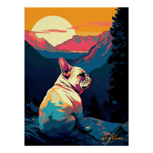 French Bulldog 005 - Bruno Pokopen Poster