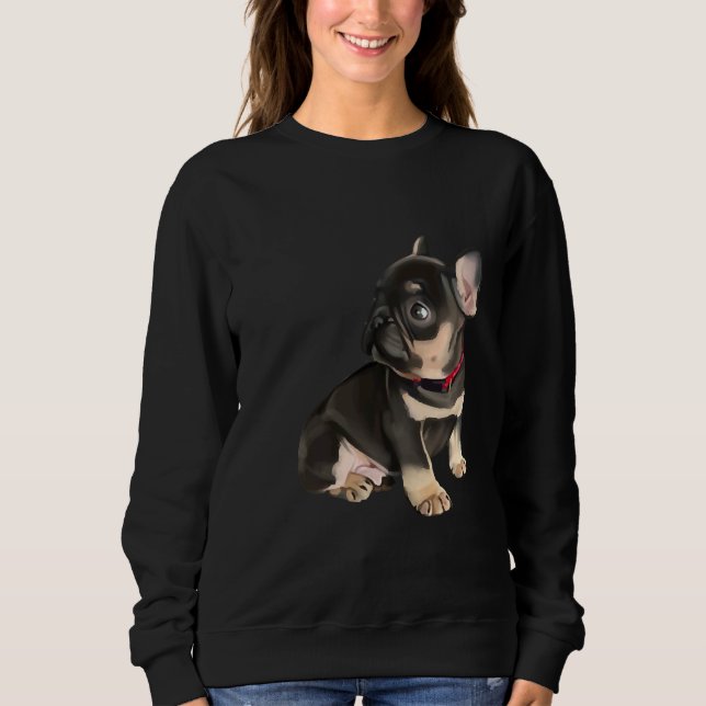 French Bulldog 1 Sweatshirt (Front)