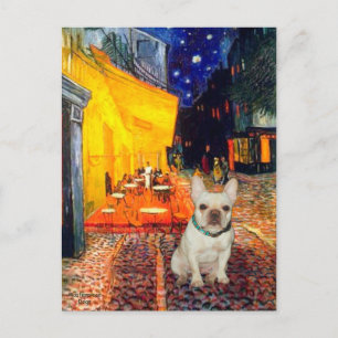 French Bulldog 1 - Terrace Cafe Postcard