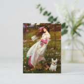 French Bulldog 1 - Windflowers Postcard (Standing Front)