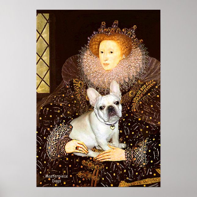 French Bulldog 3 - Queen Poster (Front)