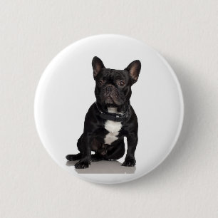 French Bulldog 6 Cm Round Badge