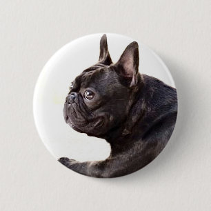 French Bulldog 6 Cm Round Badge