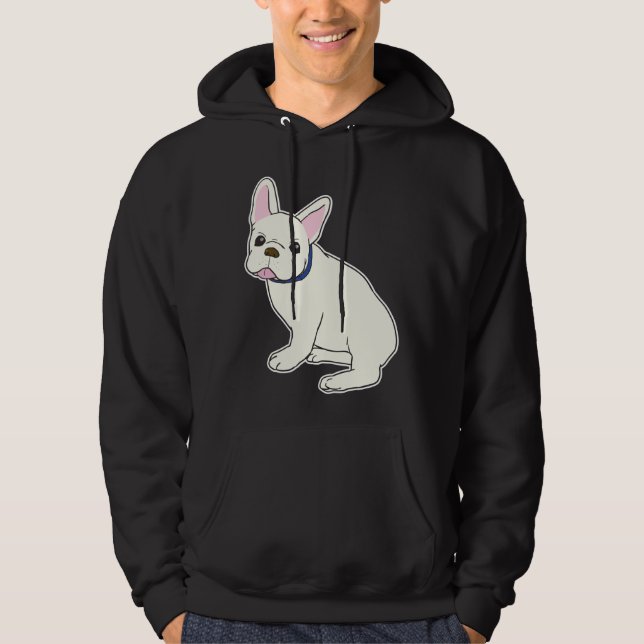 French Bulldog 74 Hoodie (Front)