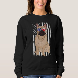 French Bulldog American Flag Patriot Bulldog 4th O Sweatshirt