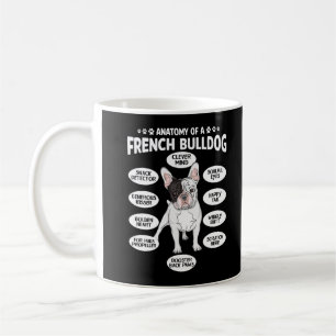French Bulldog Anatomy Humour Frenchie Puppy Coffee Mug