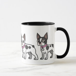 French Bulldog and Boston Terrier Coffee Mug