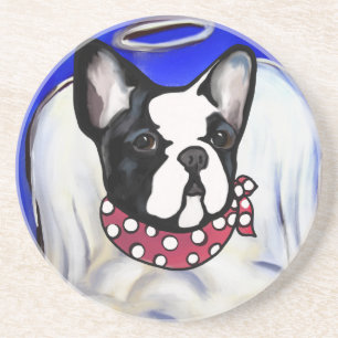 French Bulldog Angel Coaster