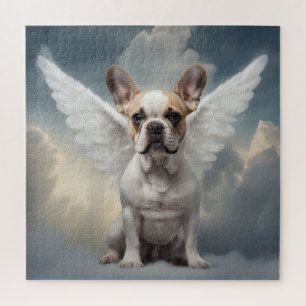 French Bulldog Angel Jigsaw Puzzle
