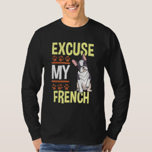 French Bulldog Animal Rescuer Service Dog Surprise T-Shirt
