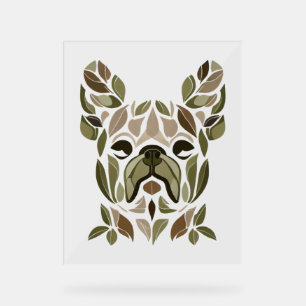 French Bulldog Art Acrylic Sign
