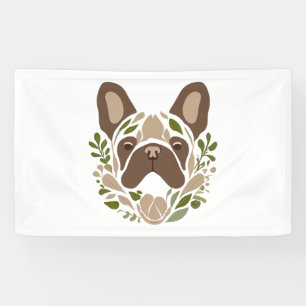 French Bulldog Art  Banner