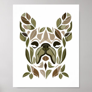 French Bulldog Art Poster
