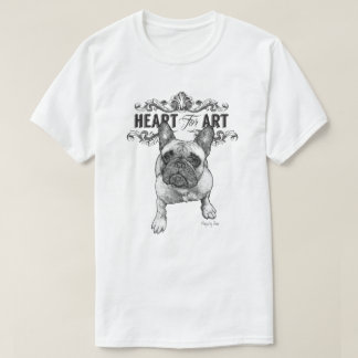 French Bulldog Art T-Shirt