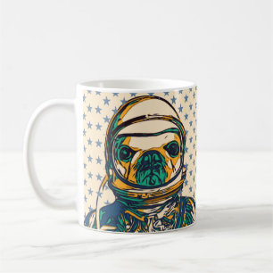 French Bulldog Astronaut Mug