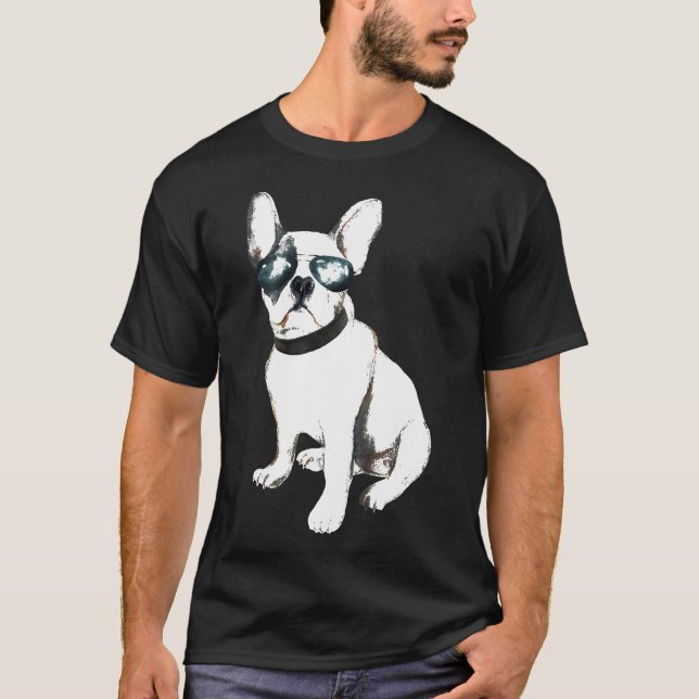 French Bulldog Aviators T-Shirt (Front)